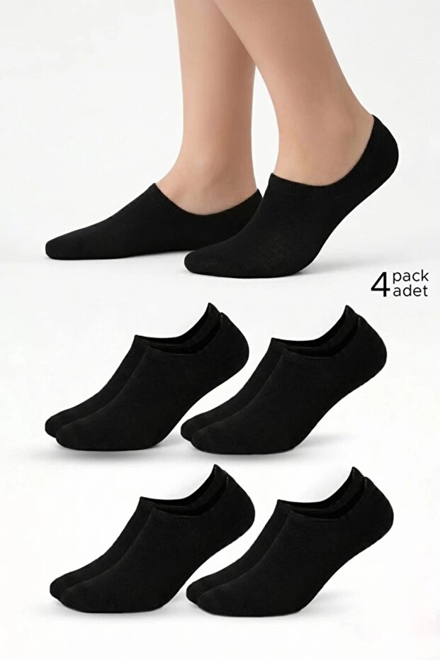 Super Fit Bootie Socks – 4-Pack