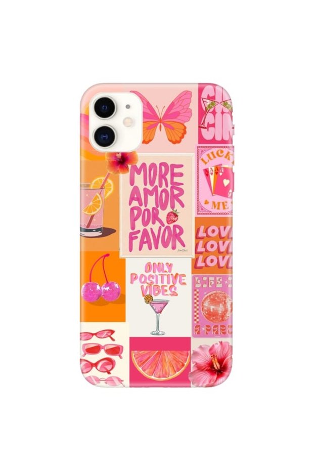 iPhone 11 Compatible Shock-Absorbing Printed Phone Case