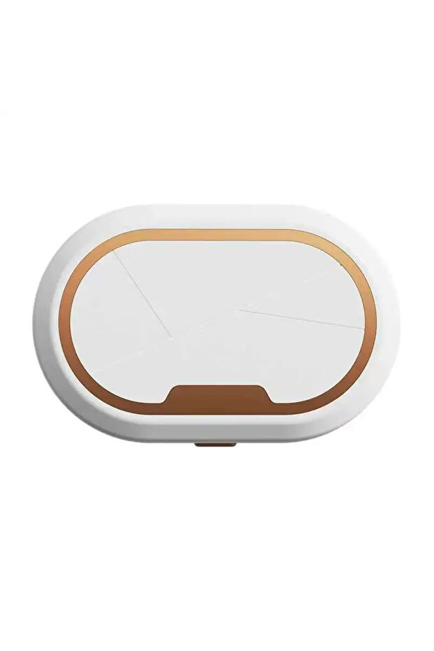 WHITE(Included tool) Portable Auto Fold Ultrasonic Lens Cleaner for Daily Lens Care & Sanitation