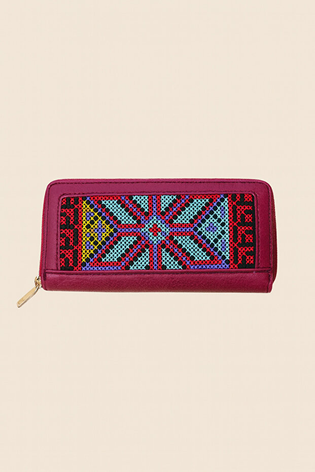 Indian Handcrafted Kutchi Embroidered Wallet
