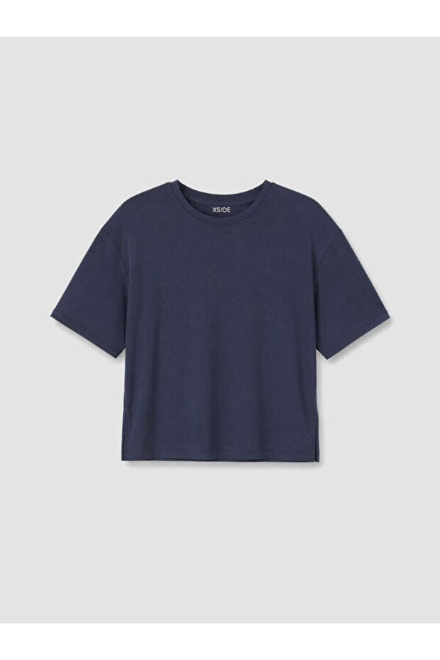 Esvab • Modern & Distinctive Zero Roba Collar Modal Blend Women's T-Shirt