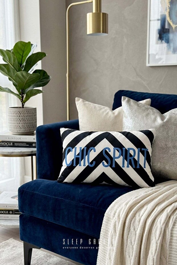 Chic Spirit Design Decorative Throw Pillow Cover | Modern Home Decor 30X50
