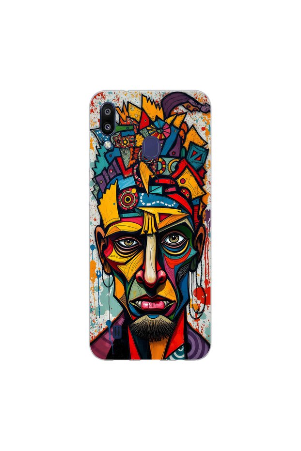 Samsung Galaxy M10S Compatible Table 1 Design Transparent Case