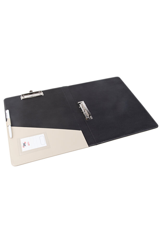 Paperwork Presentation Promotional Firm Folder Secretarial A4 150 Sheets Capacity Ring Binder File Vegan 26,5X3