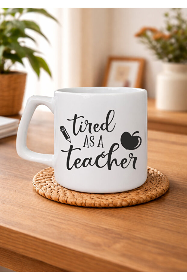 Teacher Themed Printed Special Design Mug Cup Luxury Coffee Mug 250 ml Teachers' Day Gift