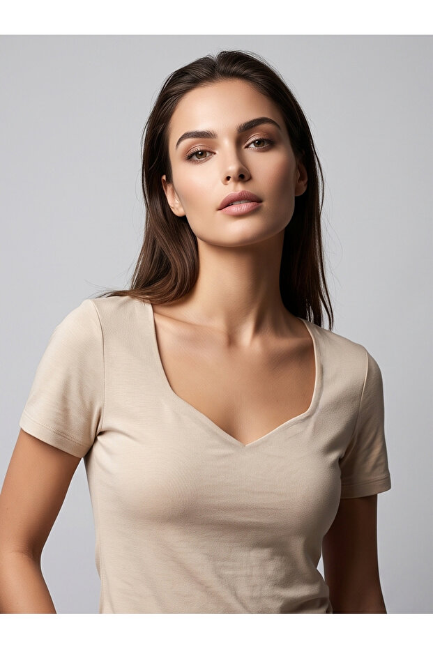 Women's Premium Quality Basic T-Shirt - Comfortable Fit Trendy Clothing