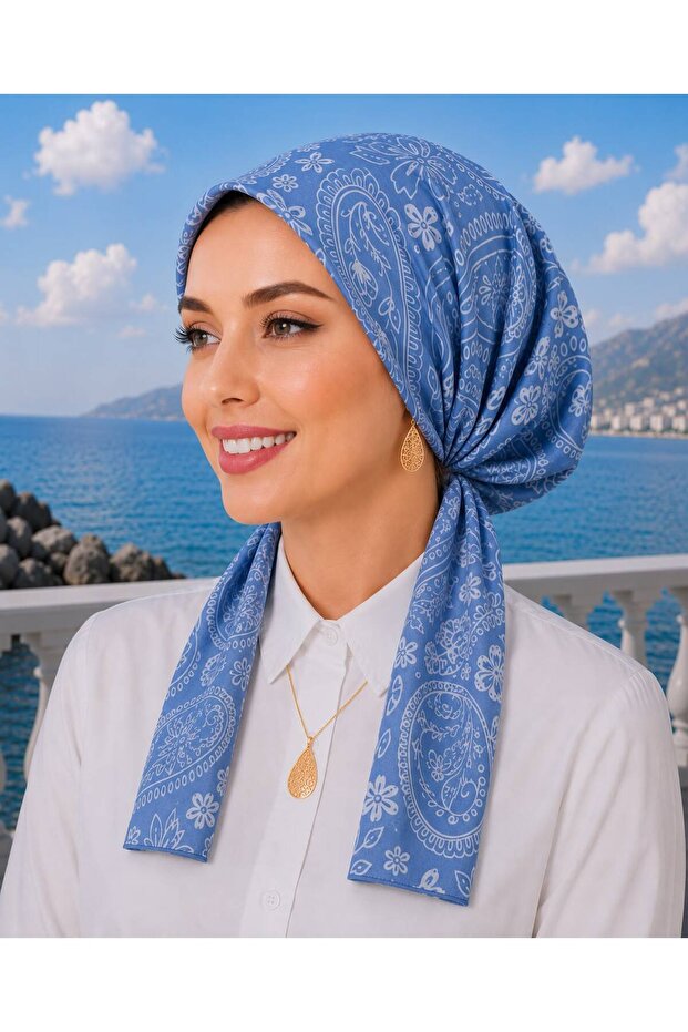 قماش قطني للوشاح والقبعات لا ينزلق