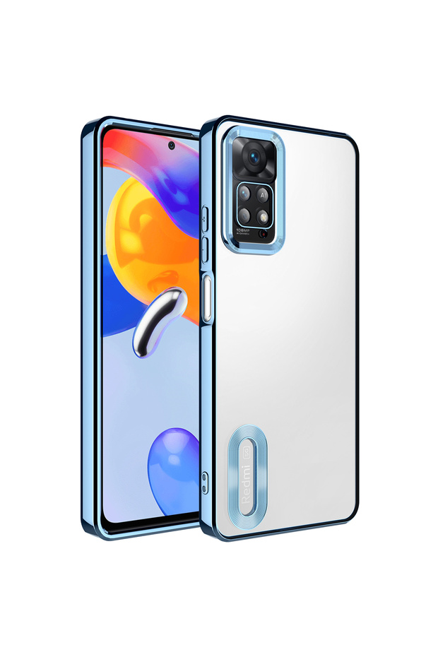 Xiaomi Redmi Note 11 Pro 5g Case with Camera Lens Protection and Logo Displaying Slim Lightweight Senk