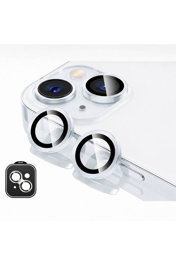 iPhone 15/ 15 Plus Compatible Ar+ Af+ Premium Sapphire Camera Protective Lens with Easy Installation Tool