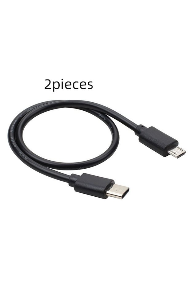 0.3m 2pcs Type C to Micro USB Male Sync Charge OTG CHARGER Cable Cord Adapter For Phone Huawei Samsu