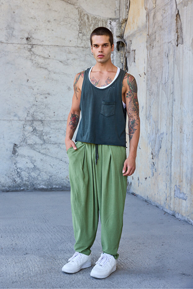 Men's Loose Street Style Shalwar Trousers