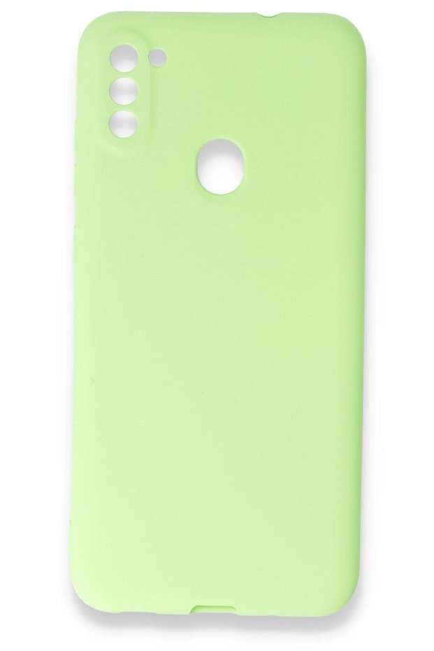 Compatible Case for Samsung Galaxy A11 Soft Colorful Flexible Premium Rubber Silicone - Green