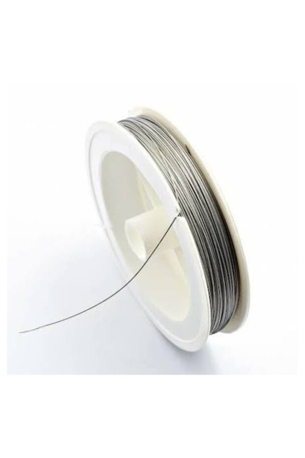 2 Rolls 0.38 mm Durable Strong Line Stainless Steel Wire Tiger Tail Wire Jewelry Material