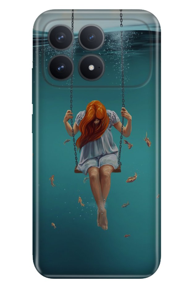 Poco F8 Pro 6.59" Case Colorful Silicone Printed Tpu Love Hurts