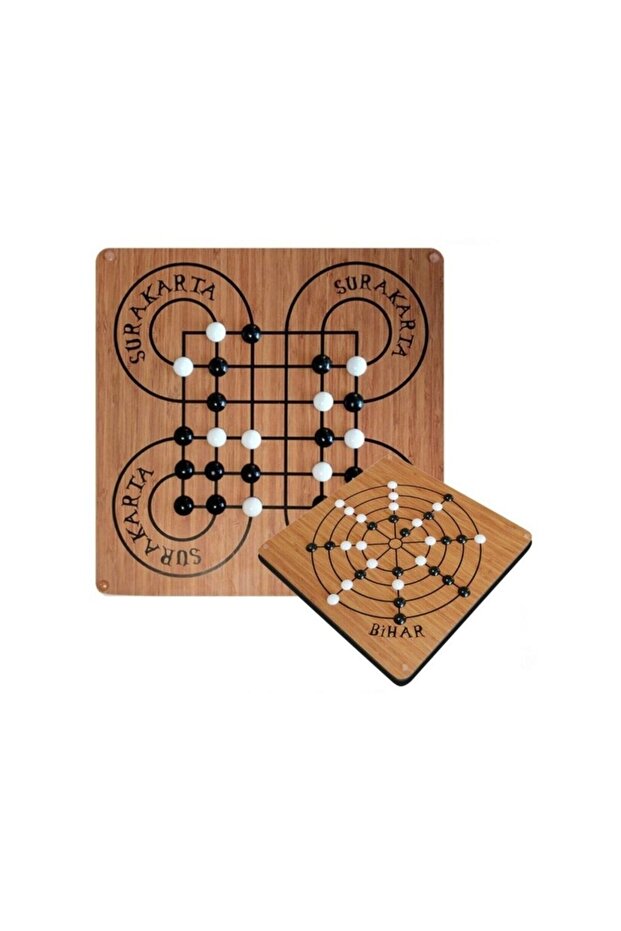 Bihar and Surakarta Strategy Board Game Ages 6+