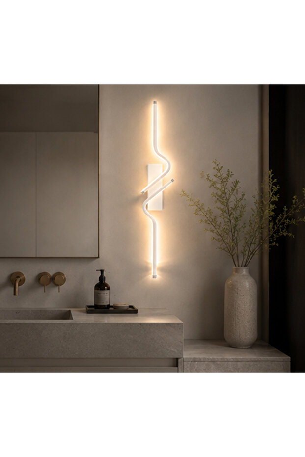 Tt080-By-Zi̇kzak-Apl (with 3 Color Light Leds) Zi̇kzak Model Matte White Appliance