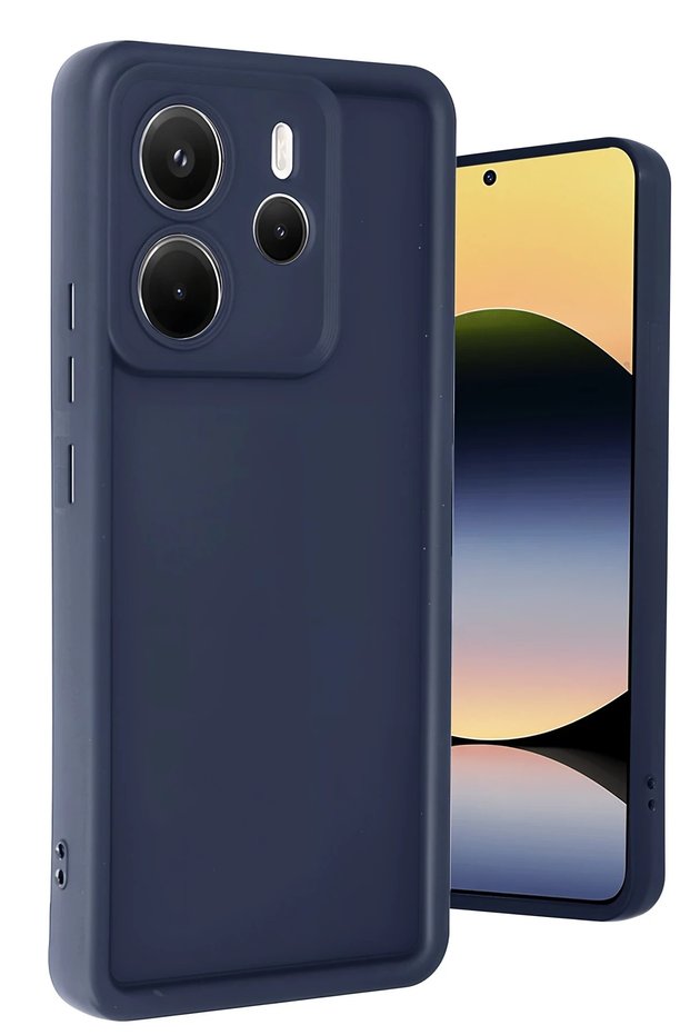 Aconcept Redmi Note 14 4g Case Viera Silicone (114640) - Navy Blue