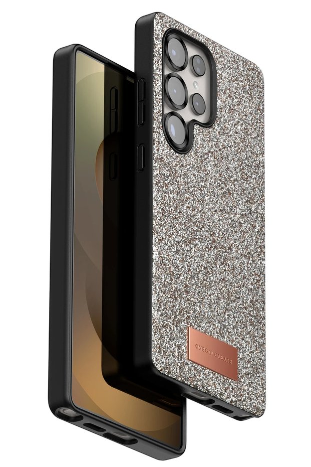 Concepta Galaxy S25 Ultra Bright Simli Cover (201419) - Gold