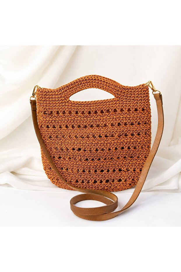 Brown Hanging Bag