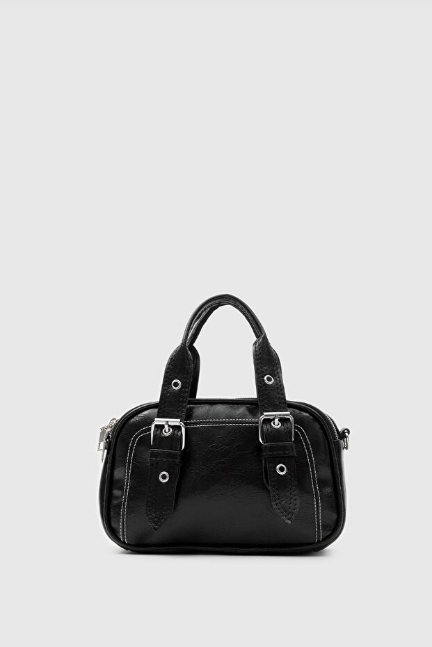 Rode Vintage Handbag and Crossbody Bag Black