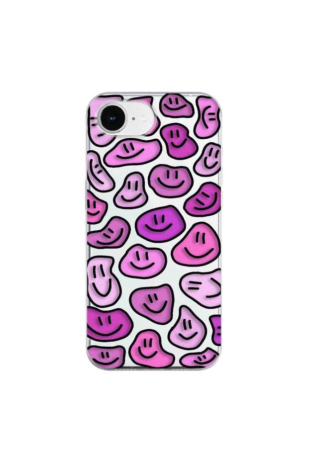 iPhone 17E Compatible Wallpaper 7 Design Transparent Case