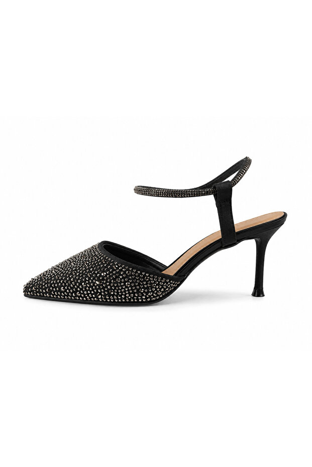 Midnight Spark Slingback Heels