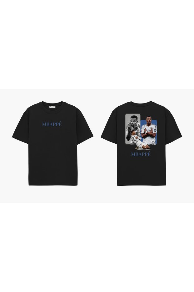 Kylian Mbappe Design Printed T-Shirt (Ages 4-13)