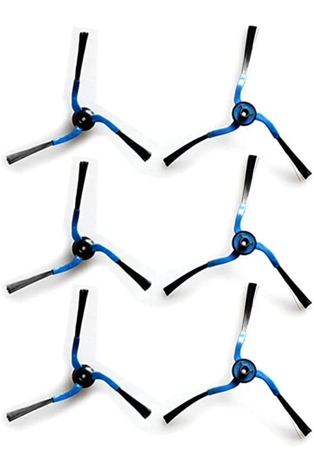 Side brushes, robot vacuum cleaner accessories, compatible with VC-RM72VR robot vacuum cleaner, 12 in total.