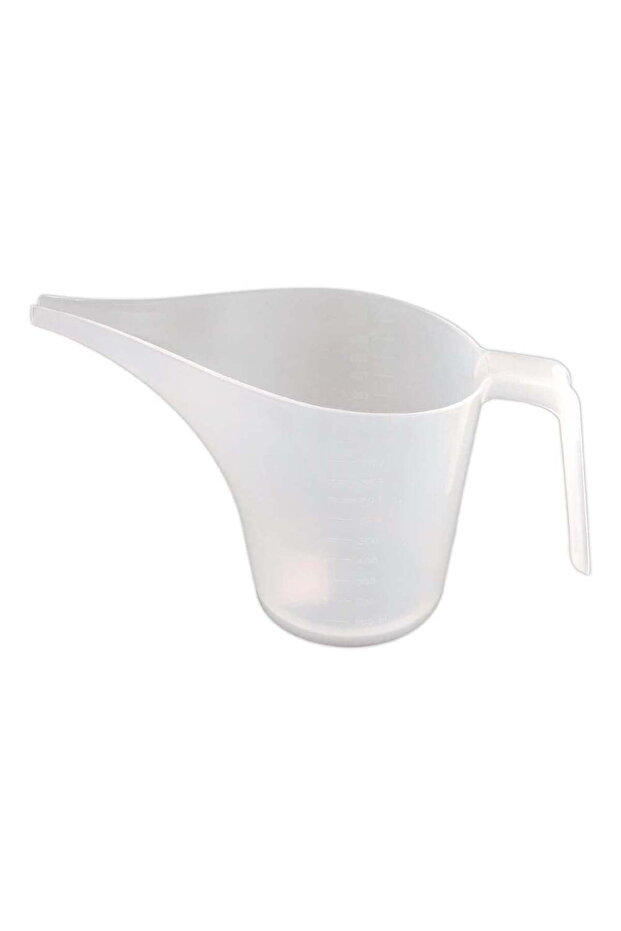 Two 1000ml funnel measuring cups, large capacity long spout measuring cups, for baking molds, pancakes, batter, muffins, cakes, soap making.
