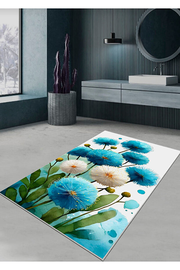 Garden, Non-Slip, Non-Shedding Base, Bathroom Rug, Bath Mat (80X120Cm)