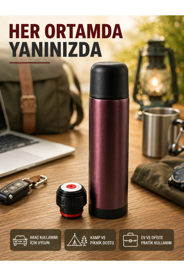 Vacuum Thermos 304 Stainless Steel Travel Thermos