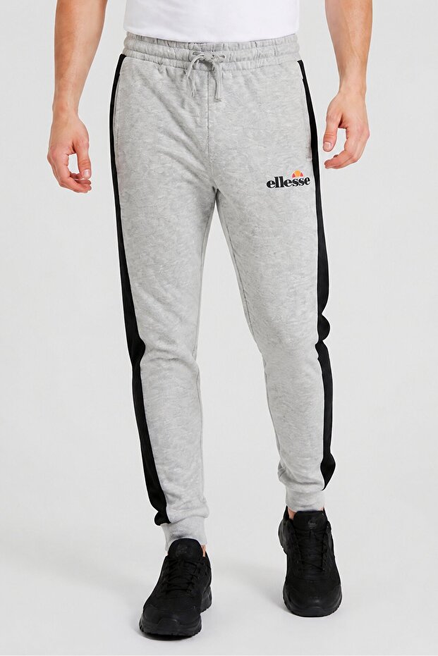 Men Sportswear Fit Outdoor Sweatpants, Light Grey