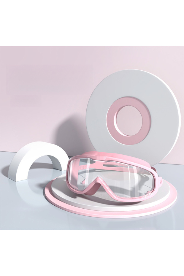 Swimming goggles, pool goggles, swimming safety goggles, diving mask, protective goggles, swimming mask, for diving, snorkeling, and swimming, pink