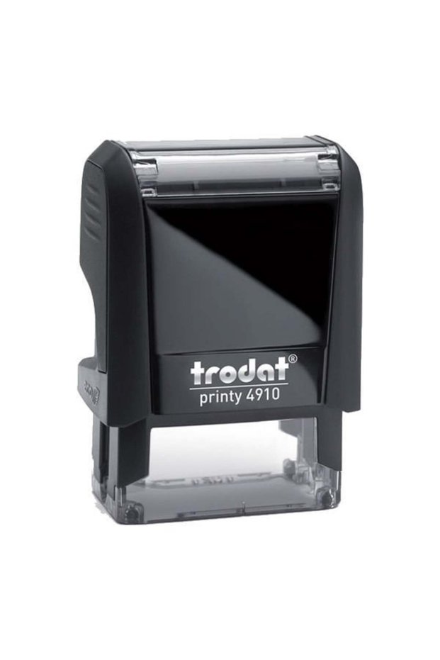 Trodat 4910 p4 black body stamp blank stamp