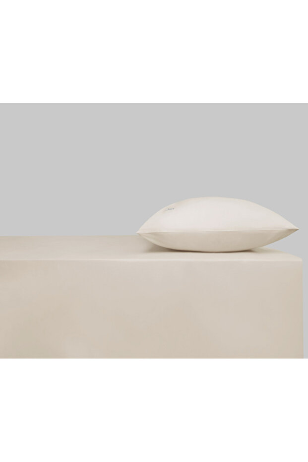 New Slow City 160X200 Fitted Sheet, Cream