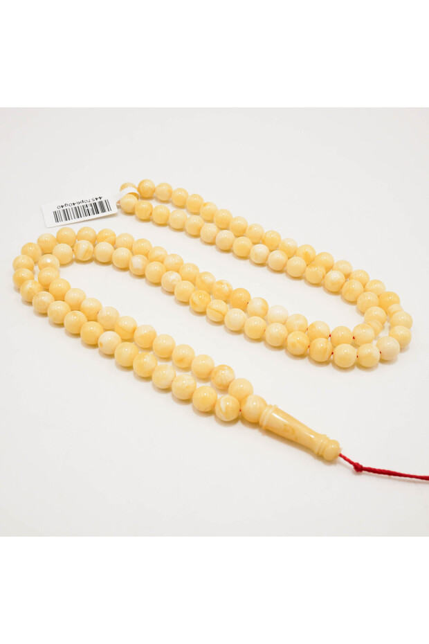 Kaliningrad Amber Tasbih – 99 Beads 7mm Round Beads 18g
