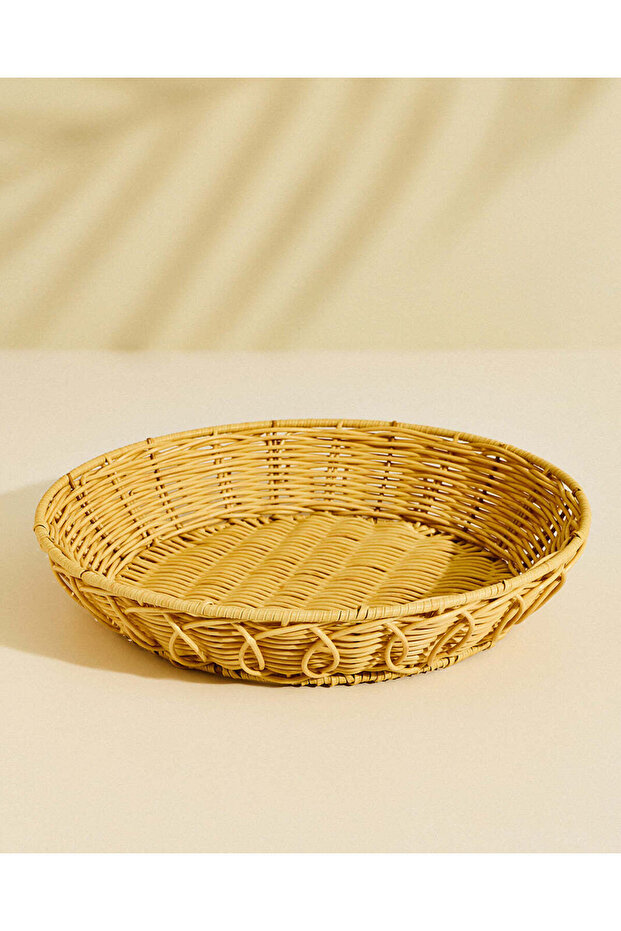 Brown Round Basket