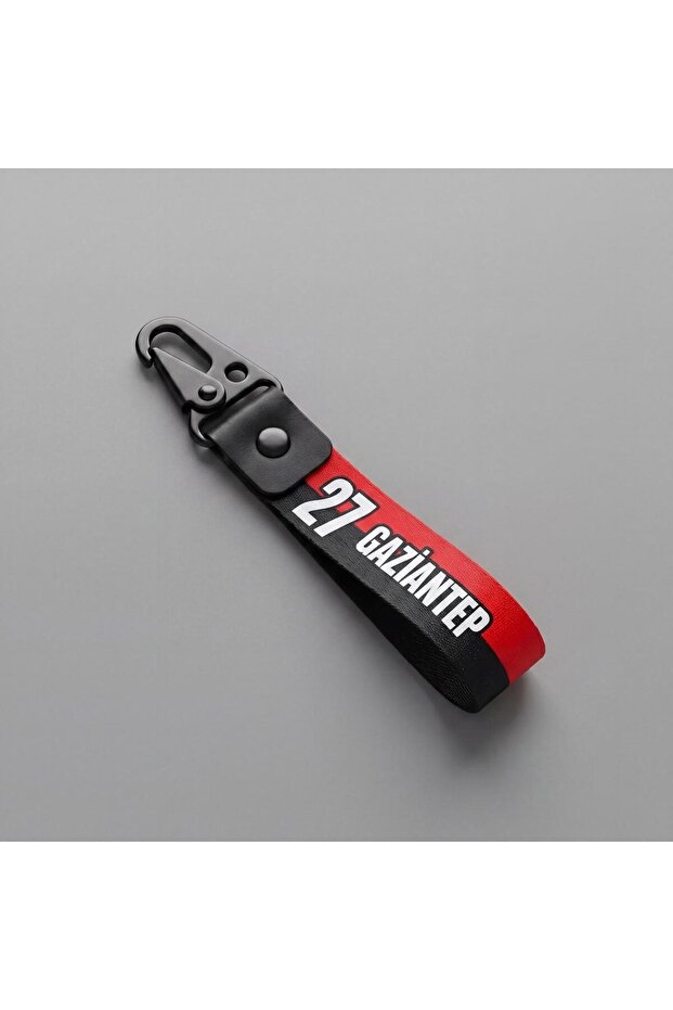 27 Gazi̇antep Designed Fabric Car Motorcycle Keychain