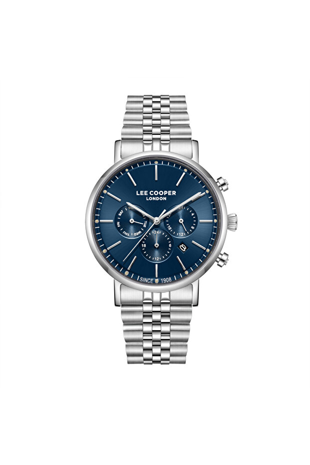 Men's Multifunction Dark Blue Dial Watch - LC08372.390