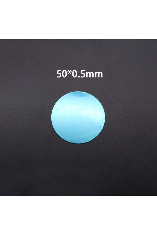 50x0.5mm 10Pcs Metal Plate Disk Iron Sheet For Magnet Mobile Phone Holder For Magnetic Car Phone Sta