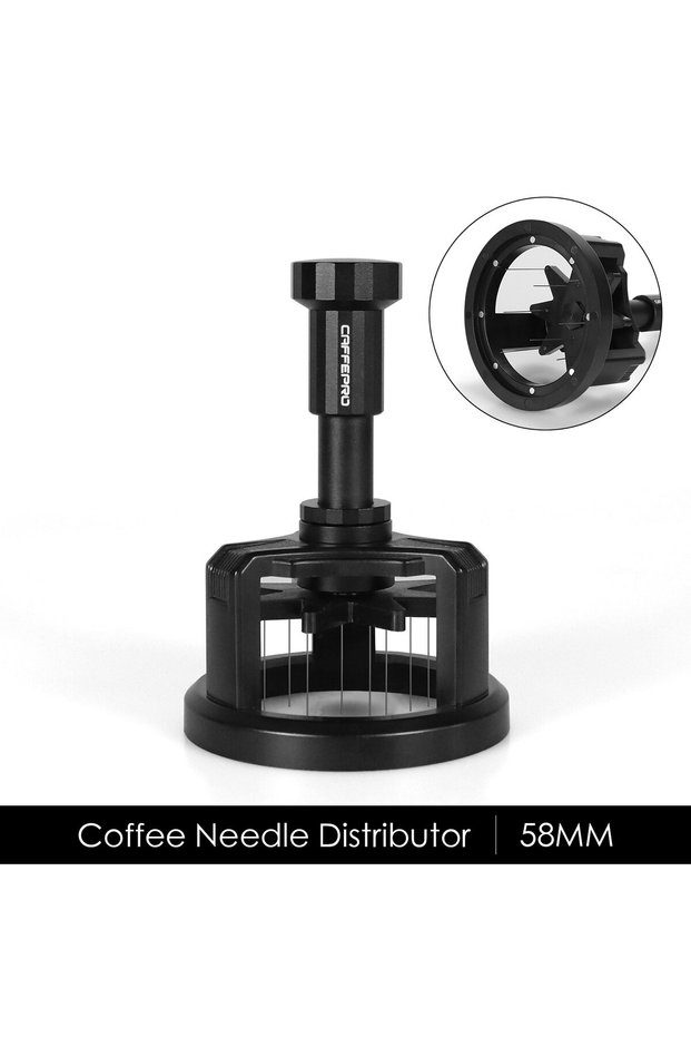 58mm Press-type New CAFFEPRO Coffee WDT Tools Rotary 51mm 54mm 58mm Espresso Stirrer Needle Distribu