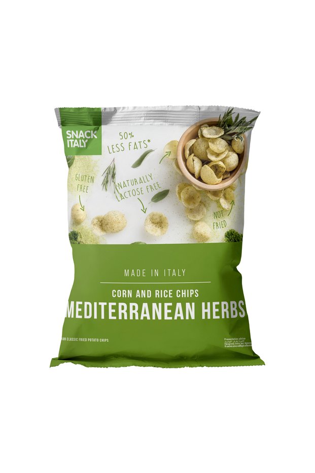 Corn & Rice Chips – Mediterranean Herbs Flavor