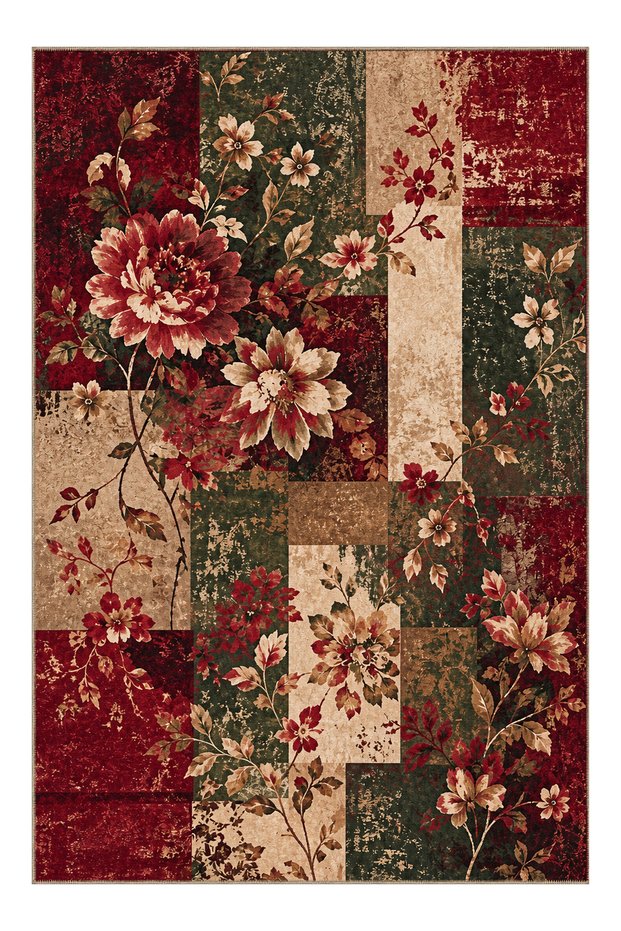 Aura Traditional Patterned Modern Woven Base Decorative Carpet Aura4030