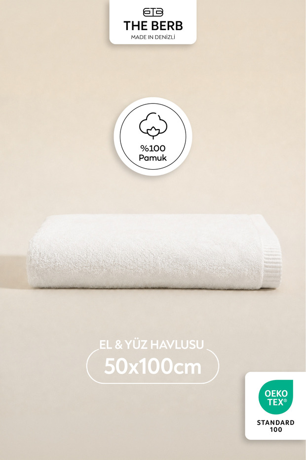 | 100% Cotton | Majestic Bordered Hand & Face Towel | 50X100 | Premium Towel | 325g