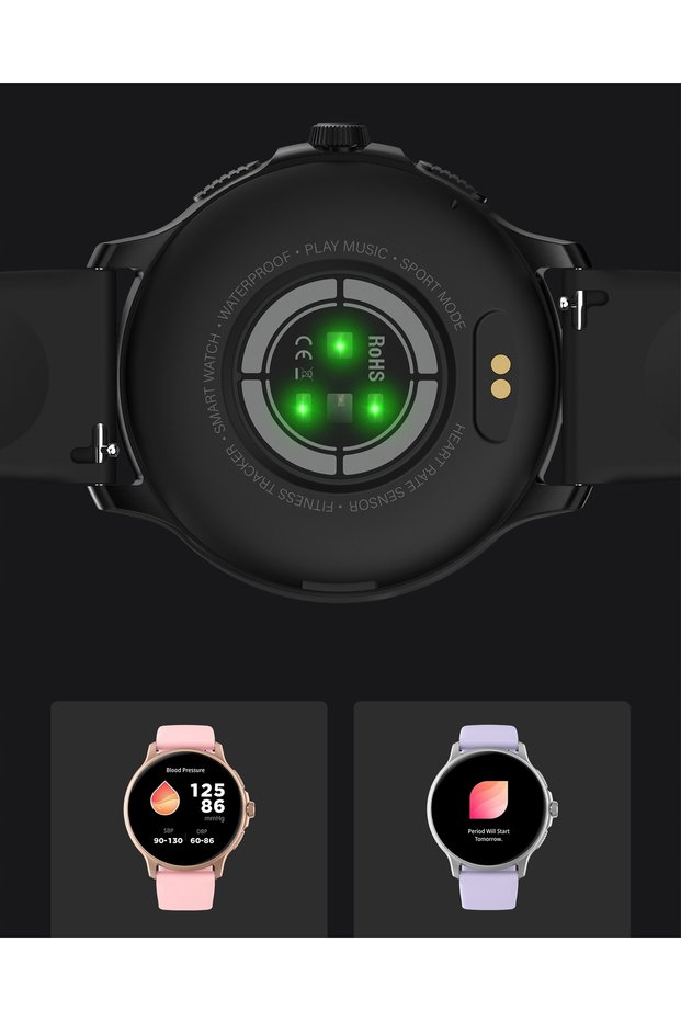 Smartwatch GT12-4 negru