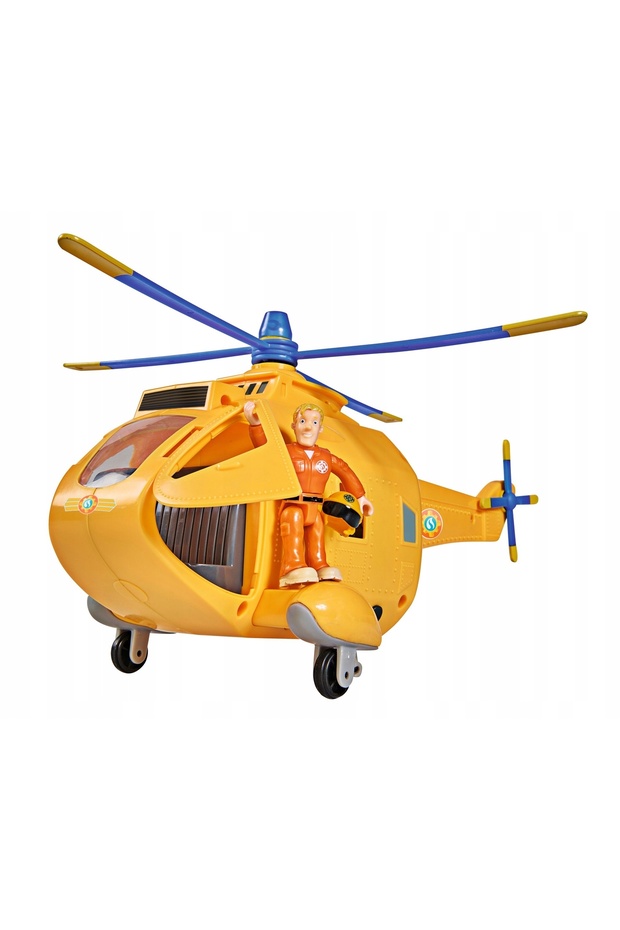 Pompierul Sam Elicopter Wallaby II + Figurină