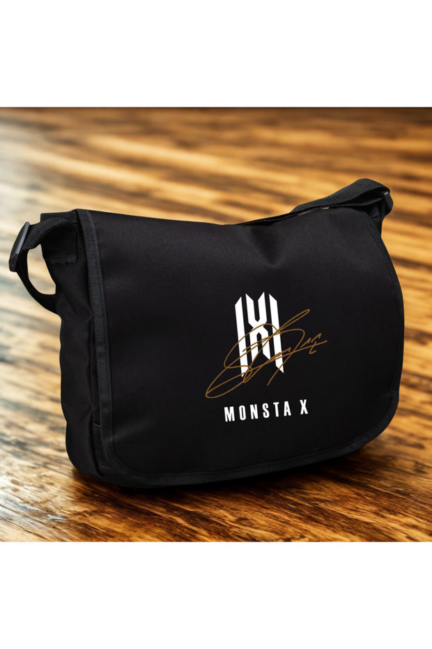 Monsta a Printed Unisex Messenger Bag
