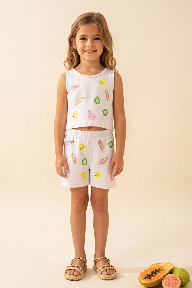 Girl's Shorts Set