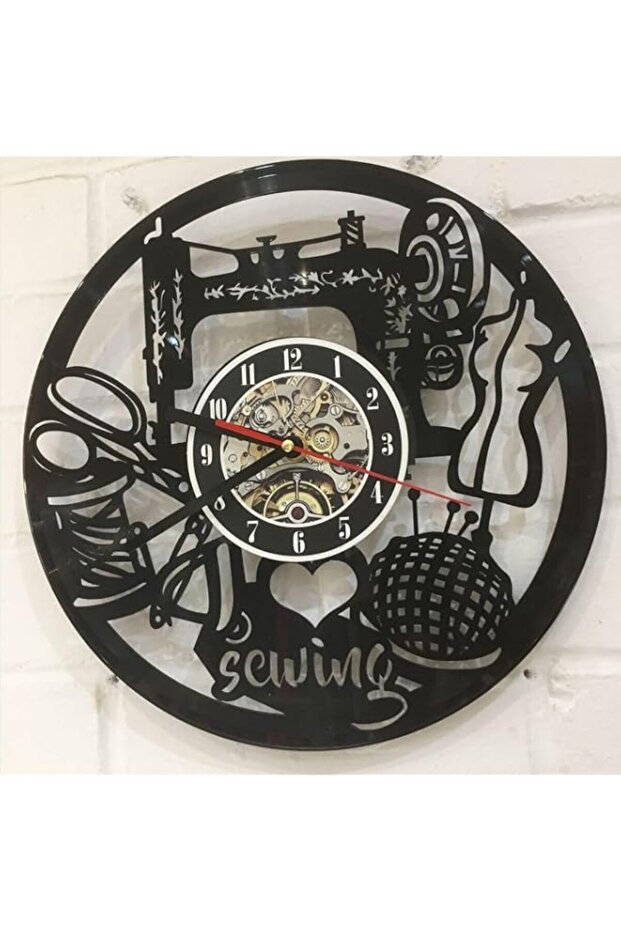 ARS® clock Sewing Modern Decorative Acrylic Wall Clock (30X30)