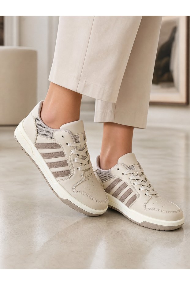 Women's Daily Orthopedic Thermo Sole Lace-Up Casual Sports Shoes Sneakers